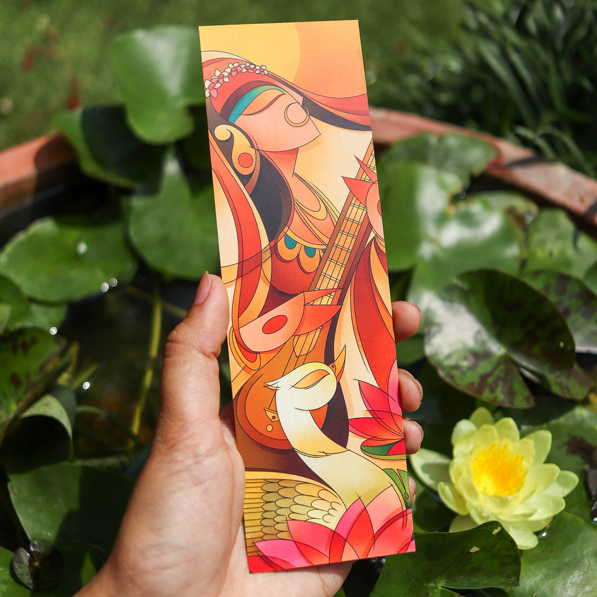 Saraswati - Bookmarks (Set of 5)