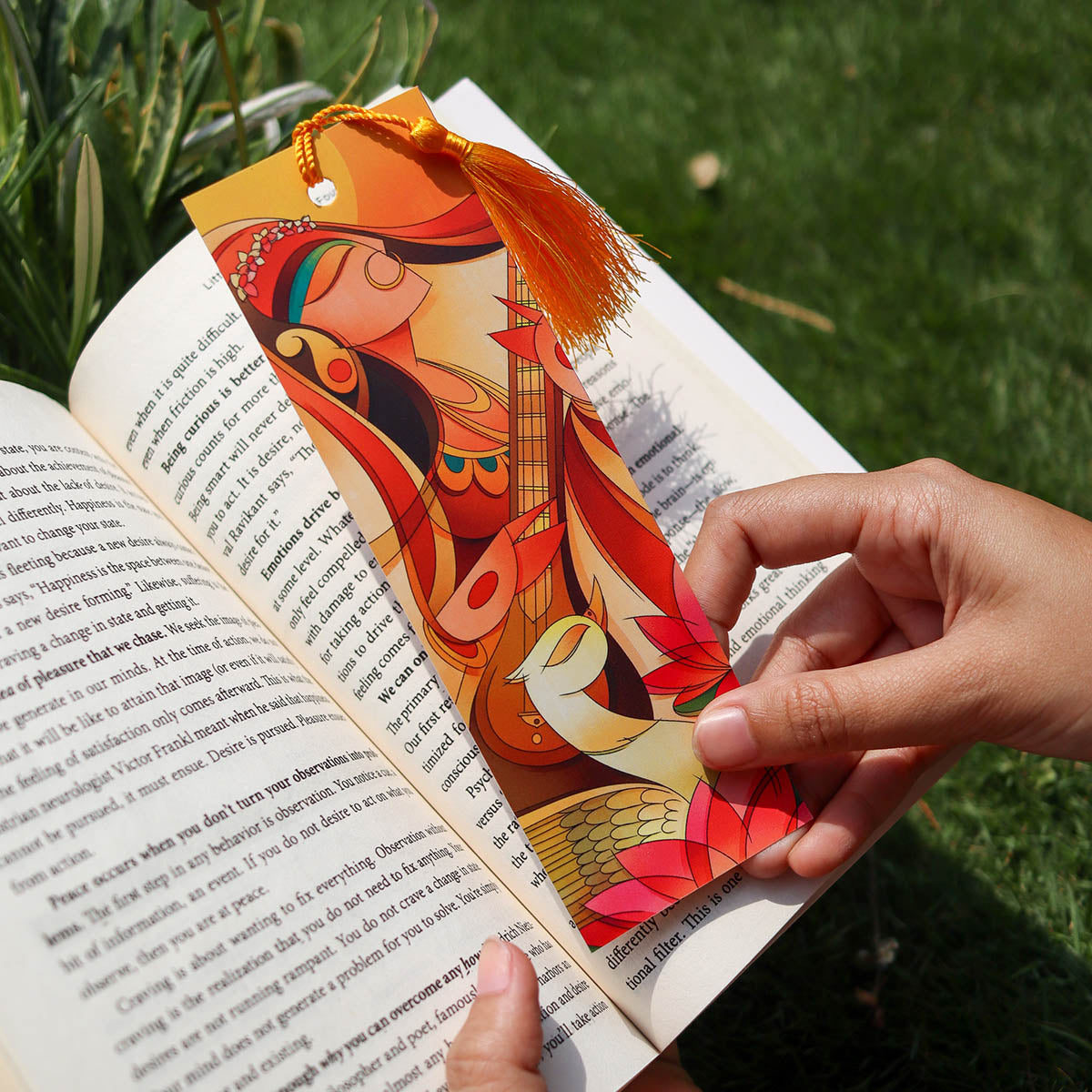 Saraswati - Bookmarks (Set of 5)