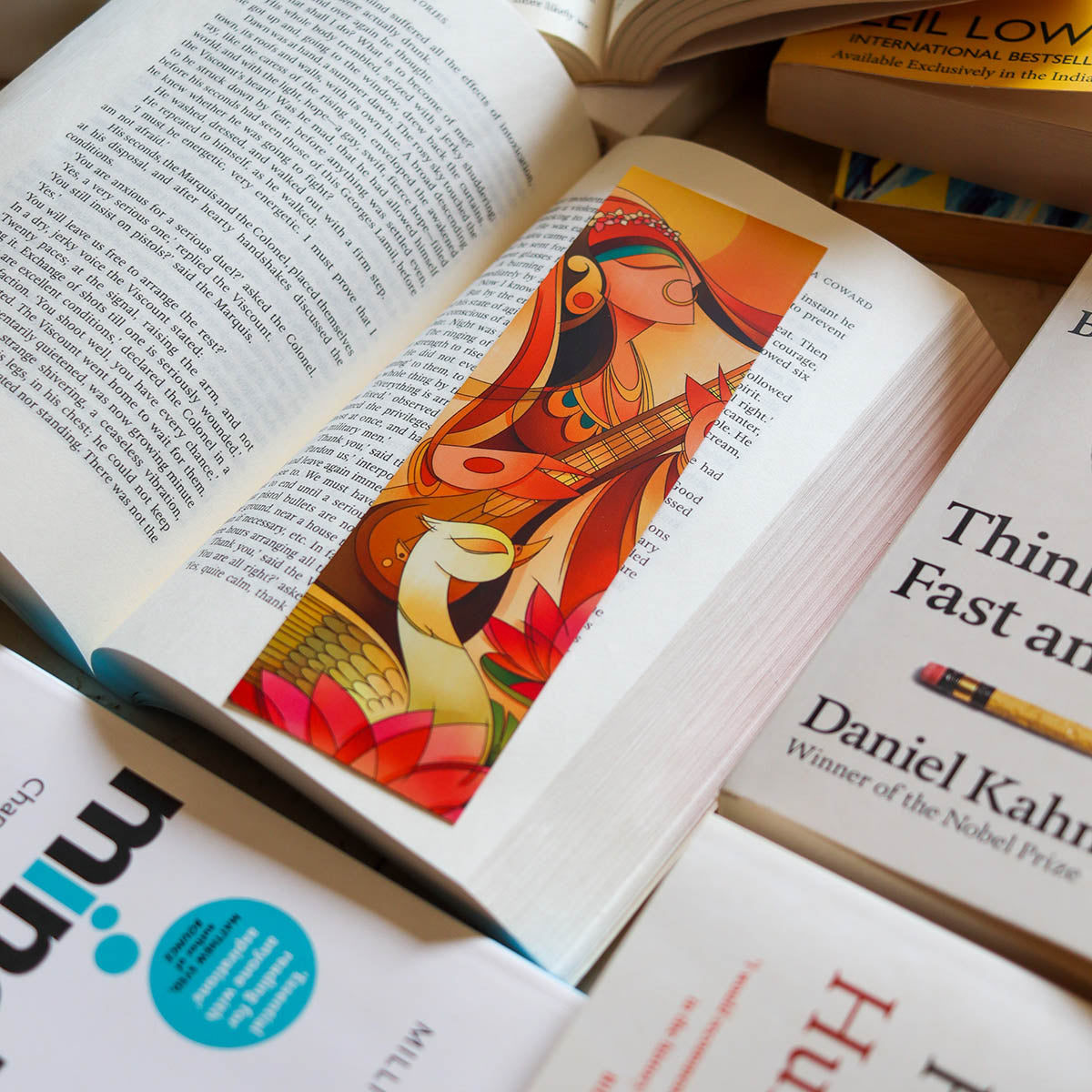 Saraswati - Bookmarks (Set of 5)