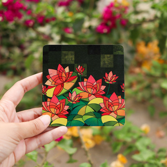 Lotus Coasters Set