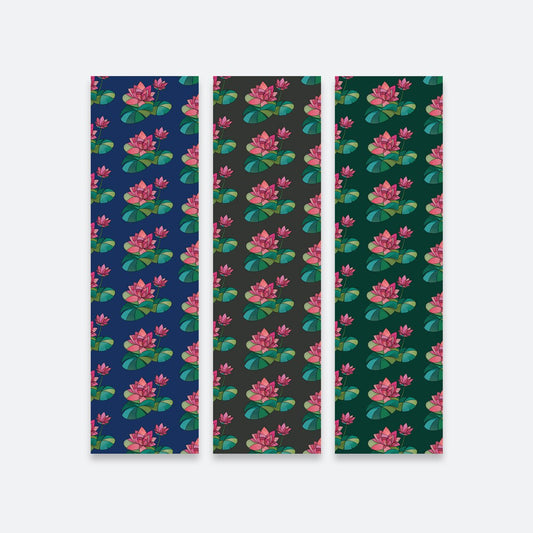 Lotus Pattern Bookmark Bundle (Set of 6) - Tohfa Shofa