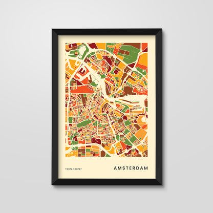 Framed City Prints