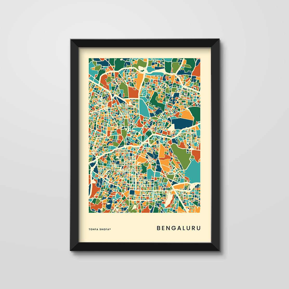 Framed City Prints