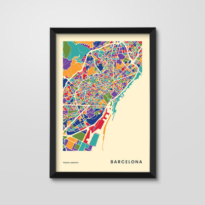 Framed City Prints