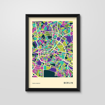Framed City Prints