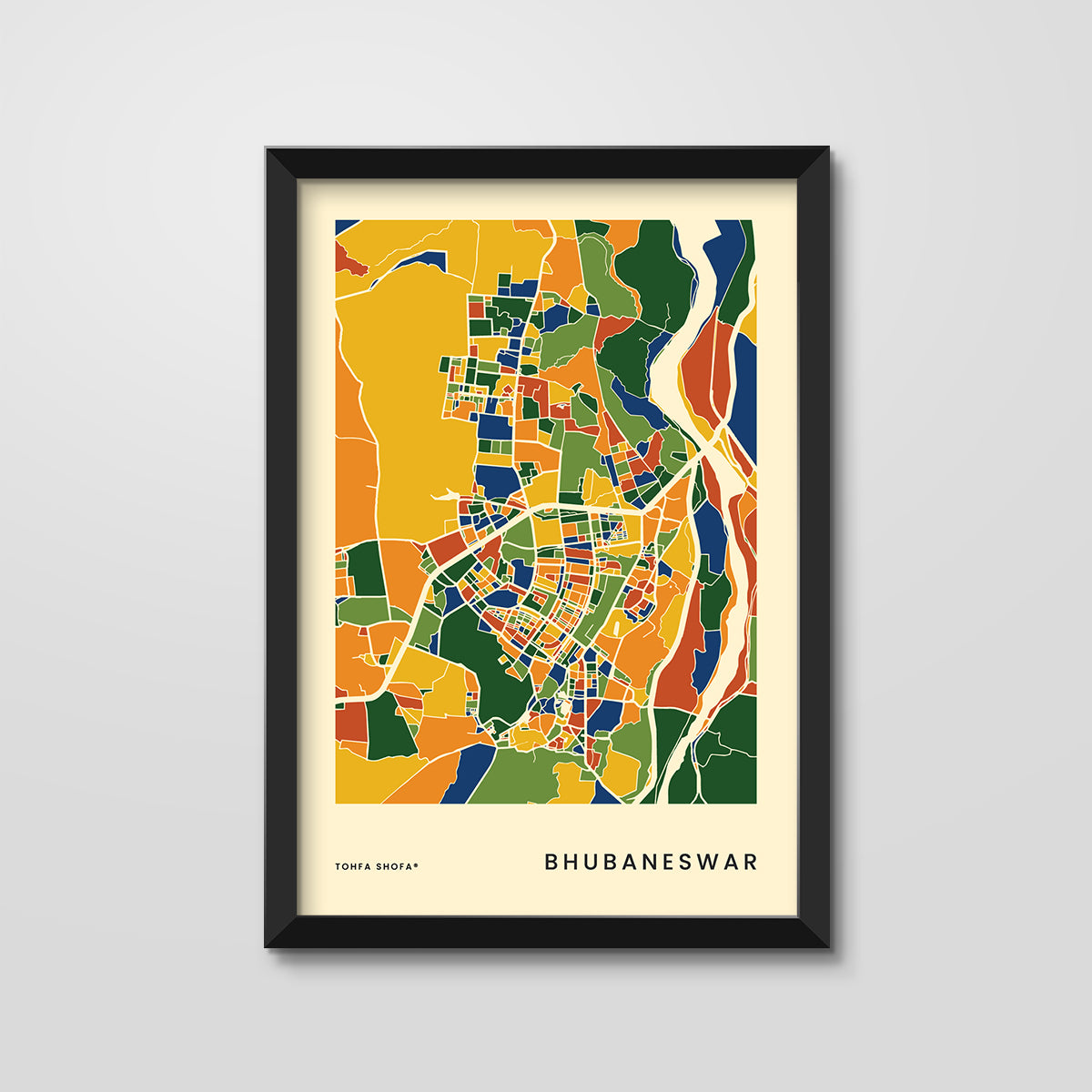 Framed City Prints