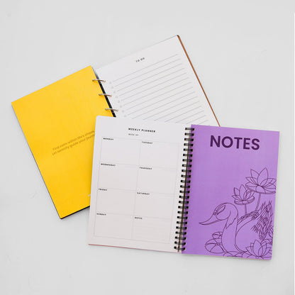 Calm | Notebook with built-in Planner