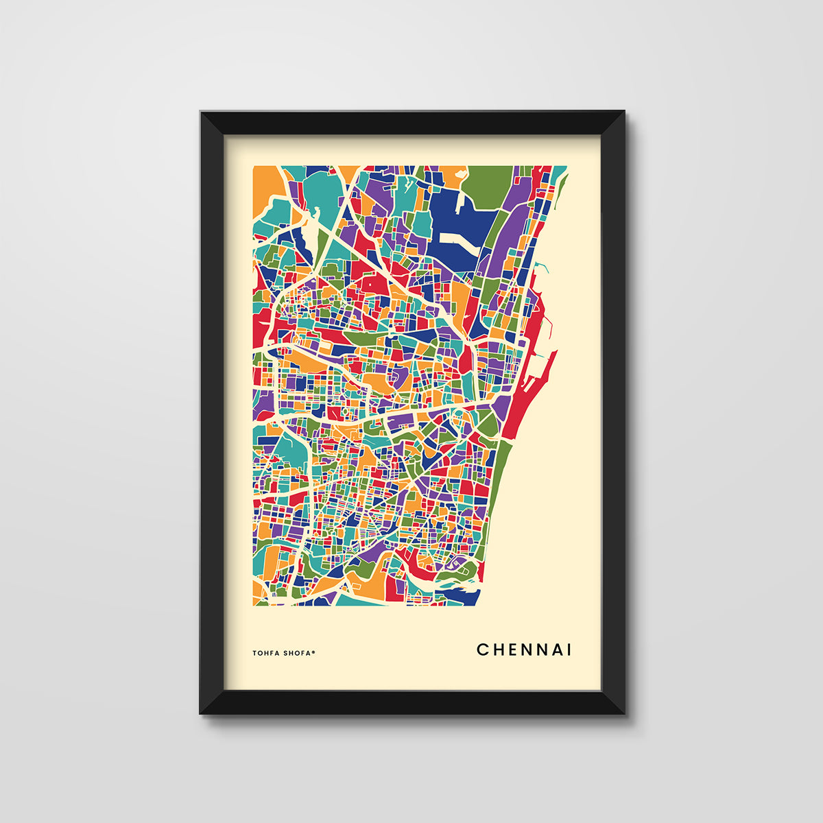 Framed City Prints