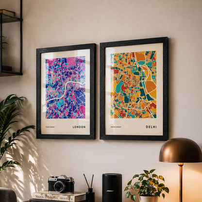 Framed City Prints