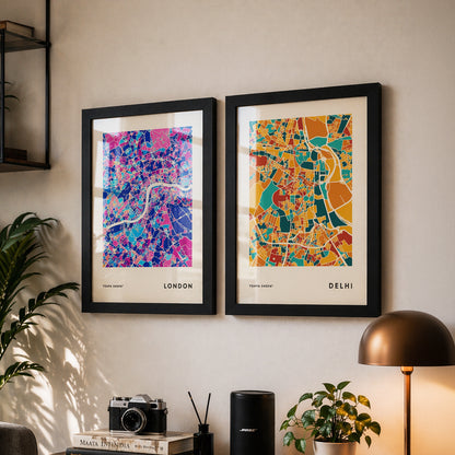 Framed City Prints