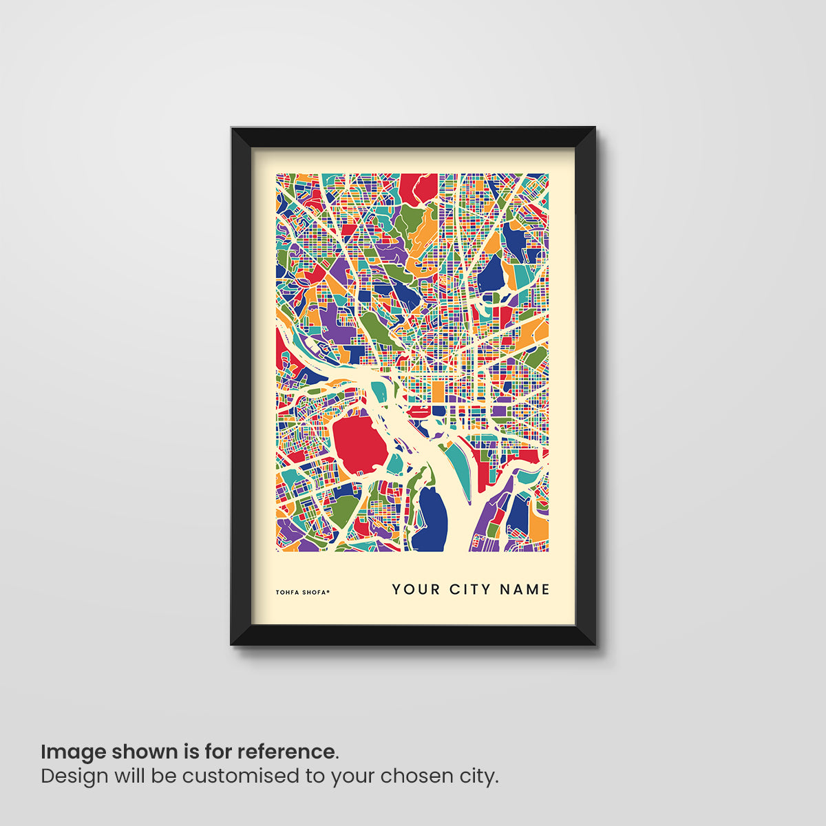 Framed City Prints