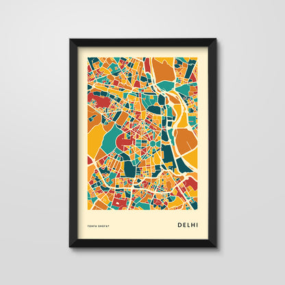 Framed City Prints