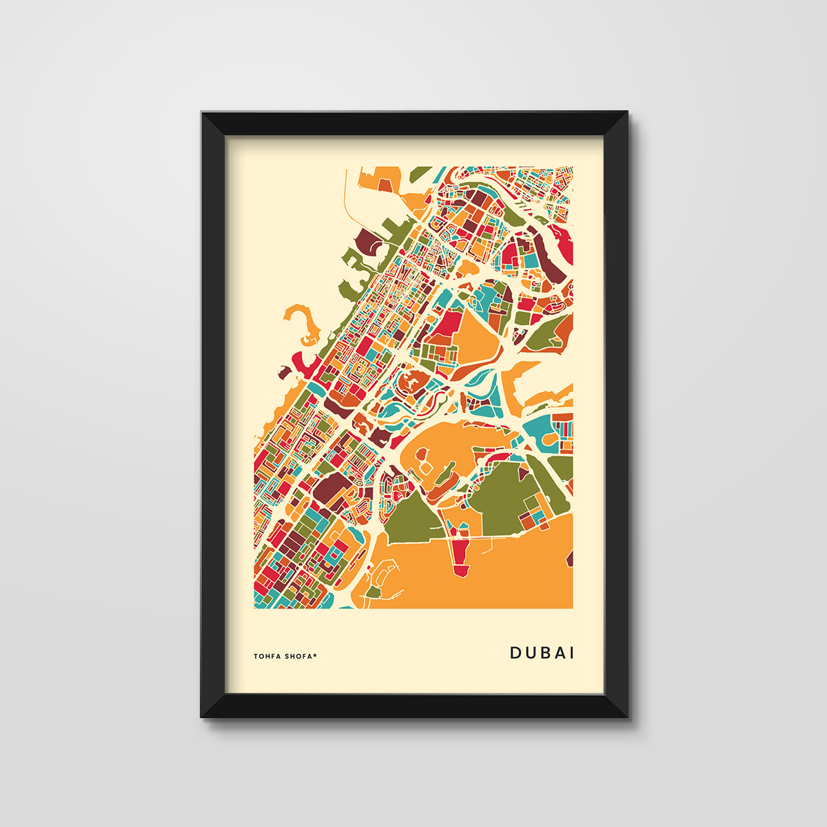 Framed City Prints