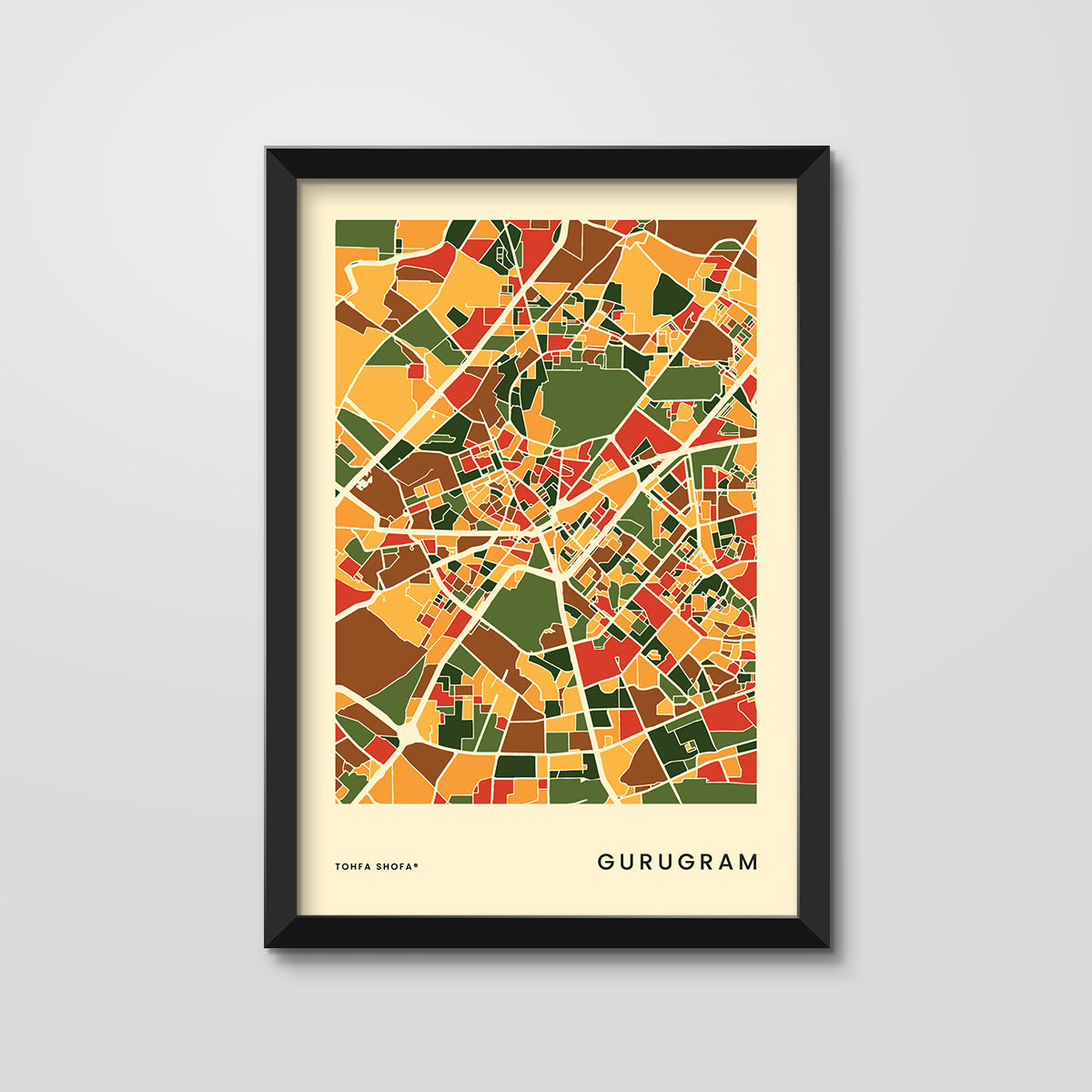 Framed City Prints
