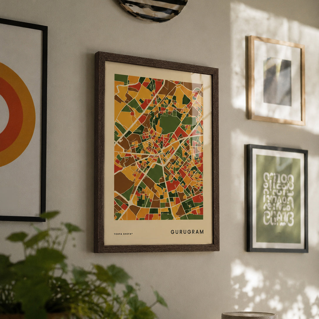 Framed City Prints