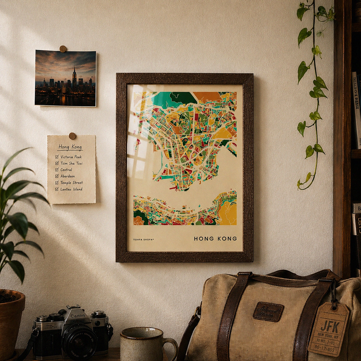 Framed City Prints