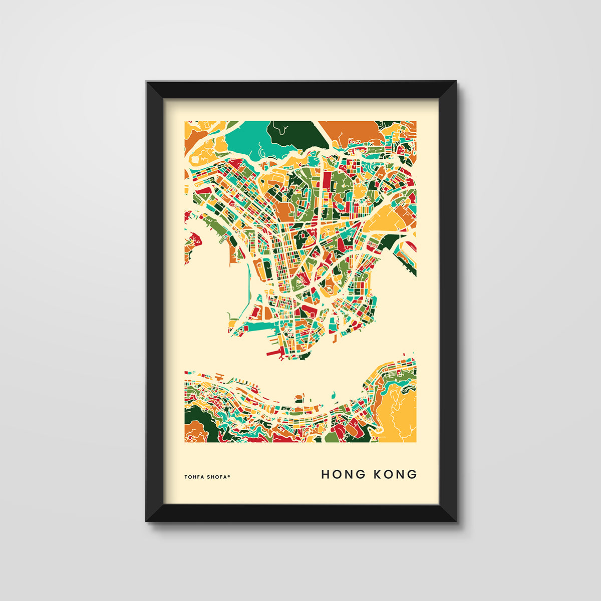 Framed City Prints