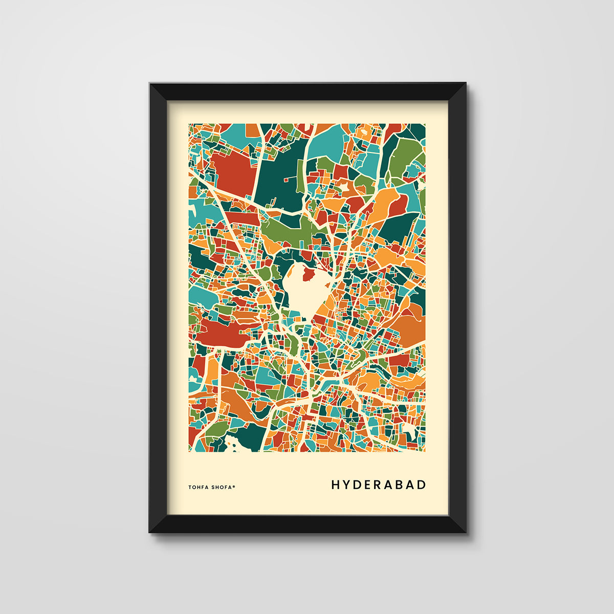 Framed City Prints