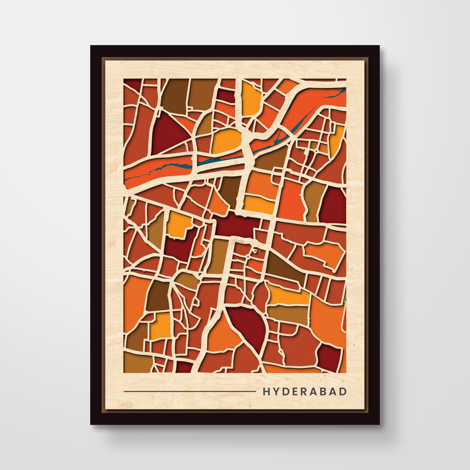 Wooden City Maps