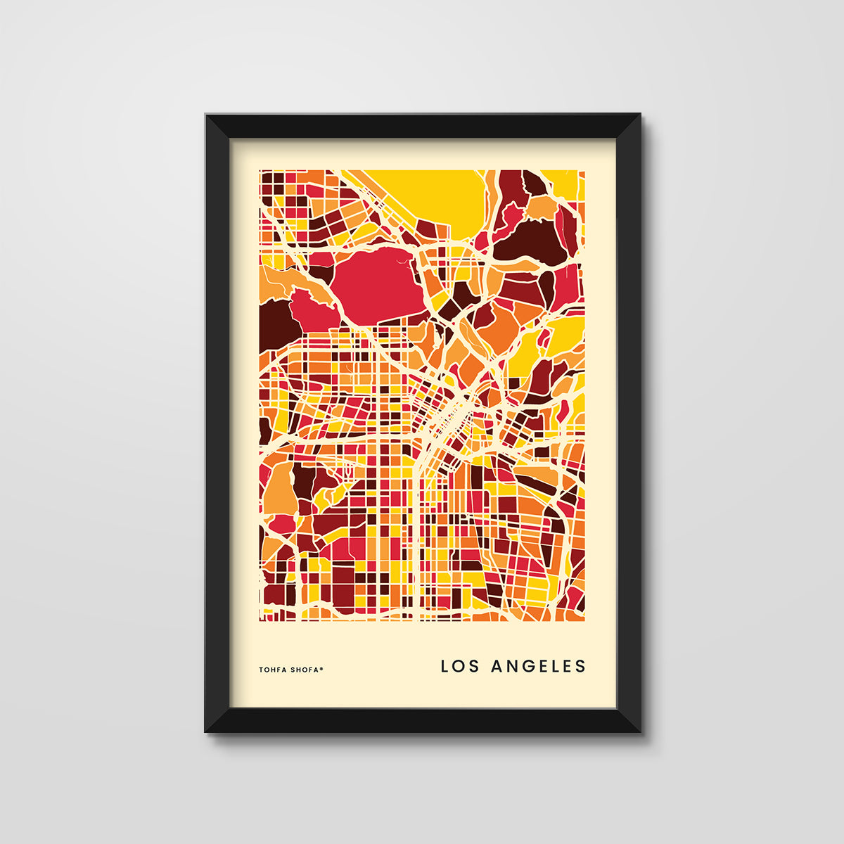 Framed City Prints