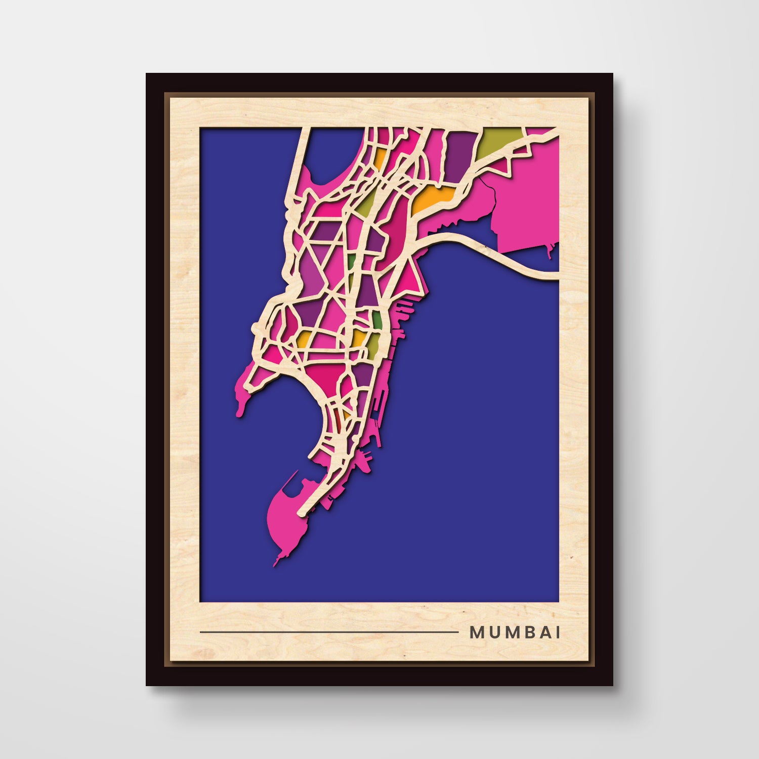 Wooden City Maps
