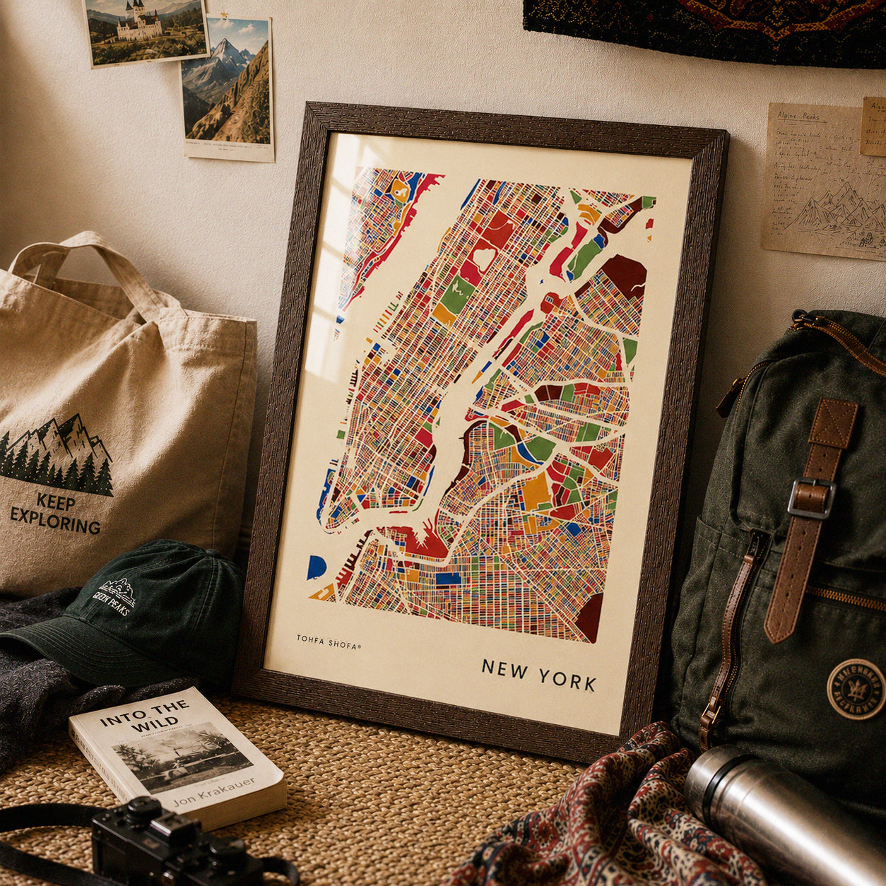 Framed City Prints