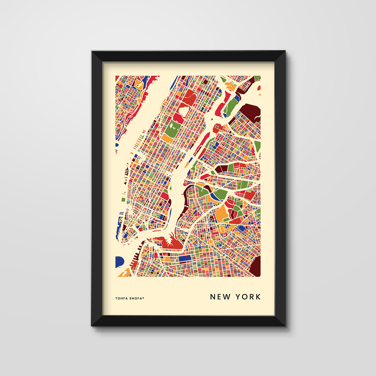 Framed City Prints