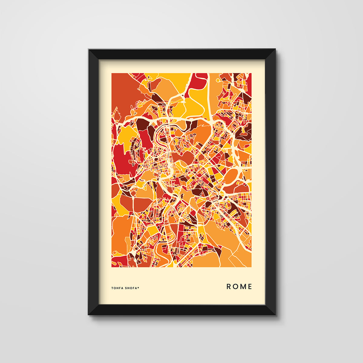 Framed City Prints