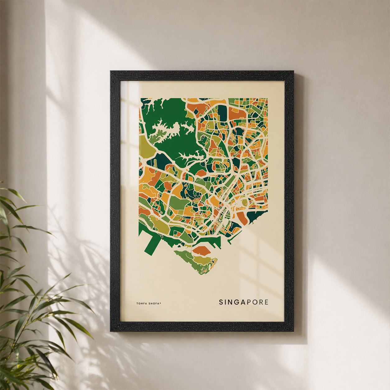 Framed City Prints