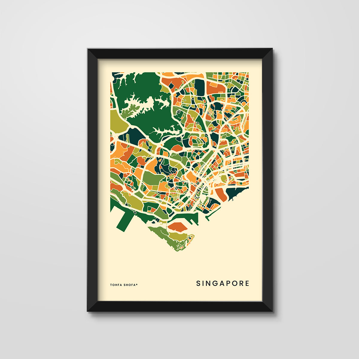 Framed City Prints