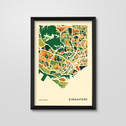 Framed City Prints