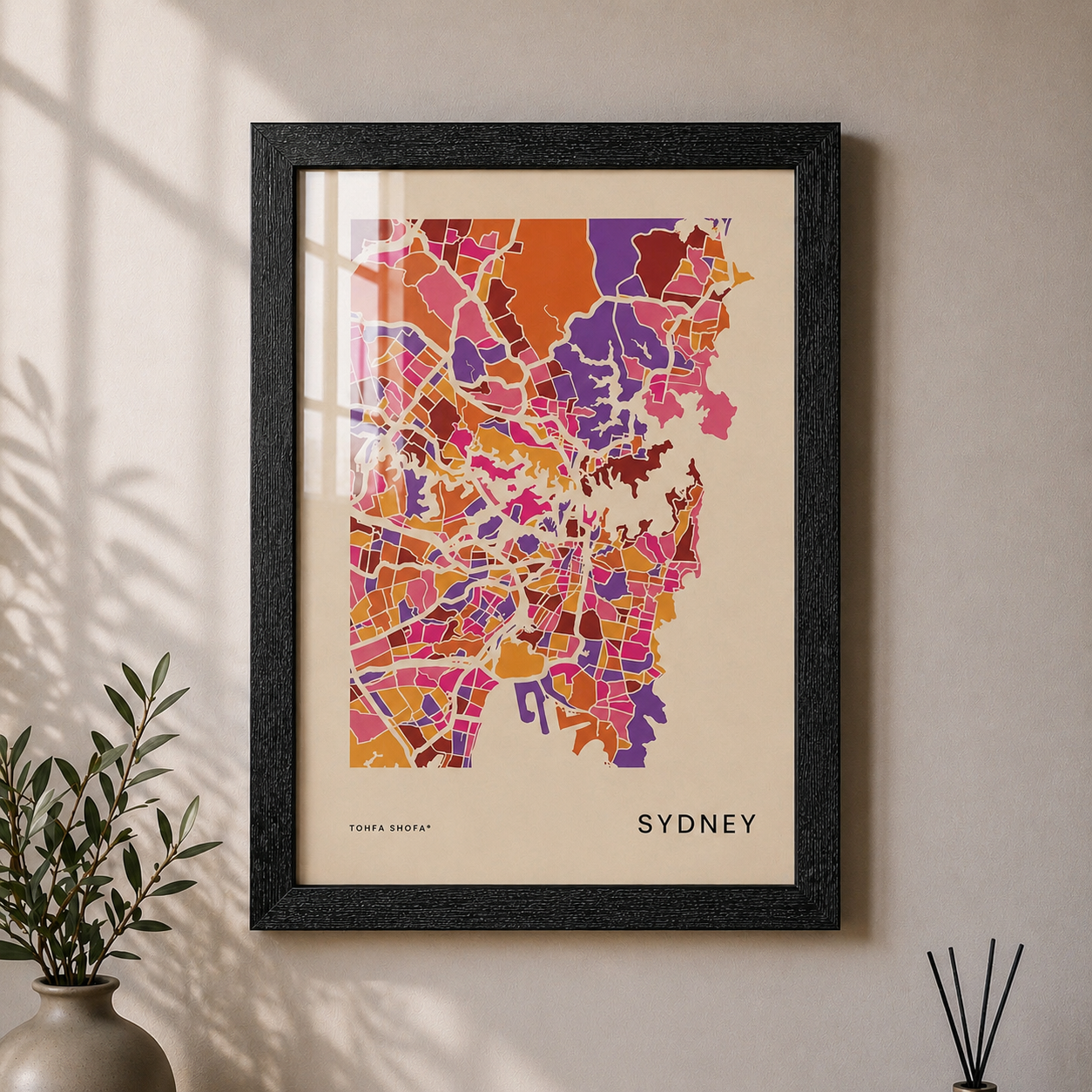 Framed City Prints
