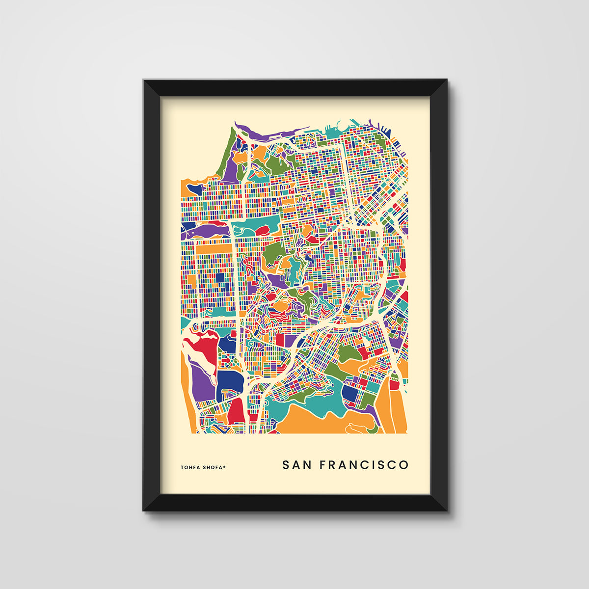Framed City Prints