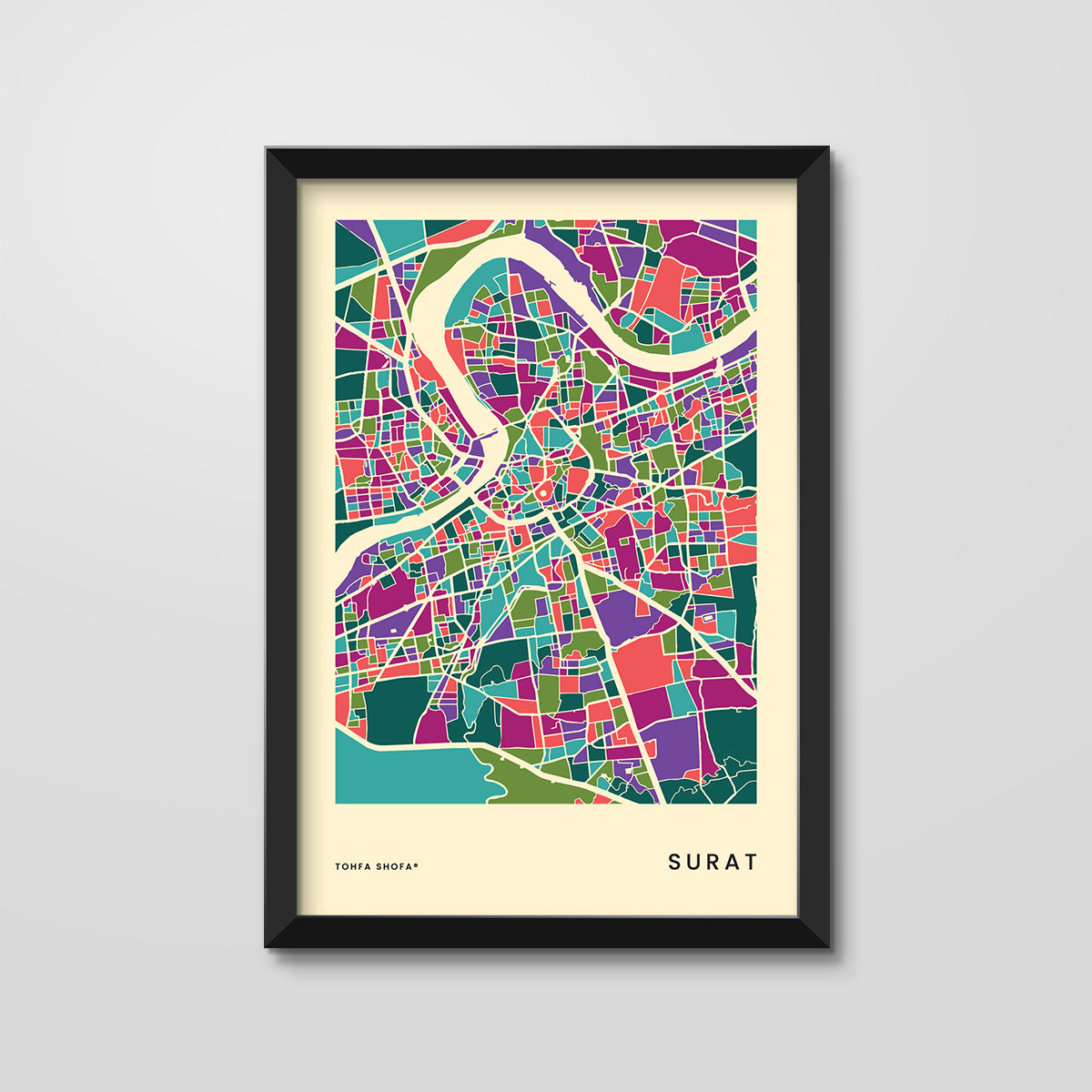 Framed City Prints