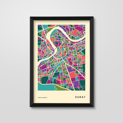 Framed City Prints