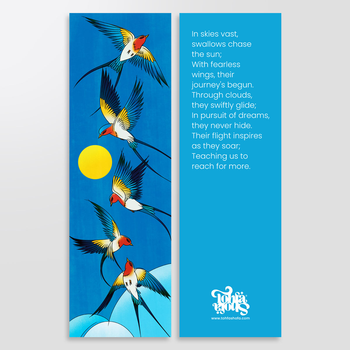 Swallows - Bookmarks (Set of 5)