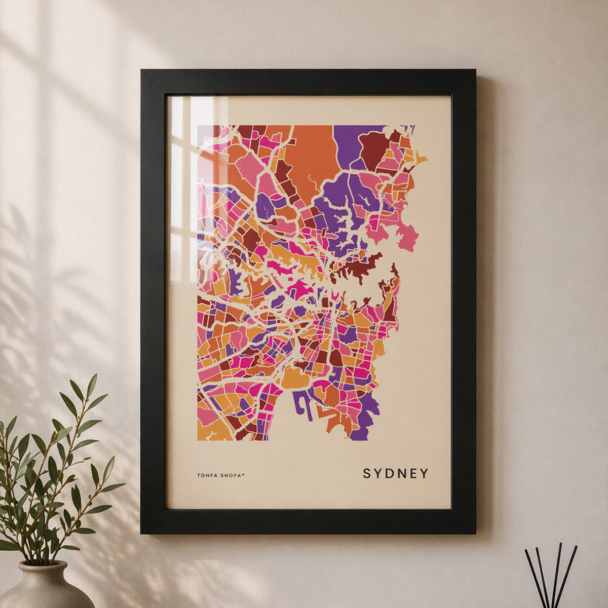 Framed City Prints