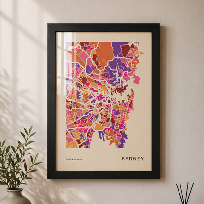 Framed City Prints