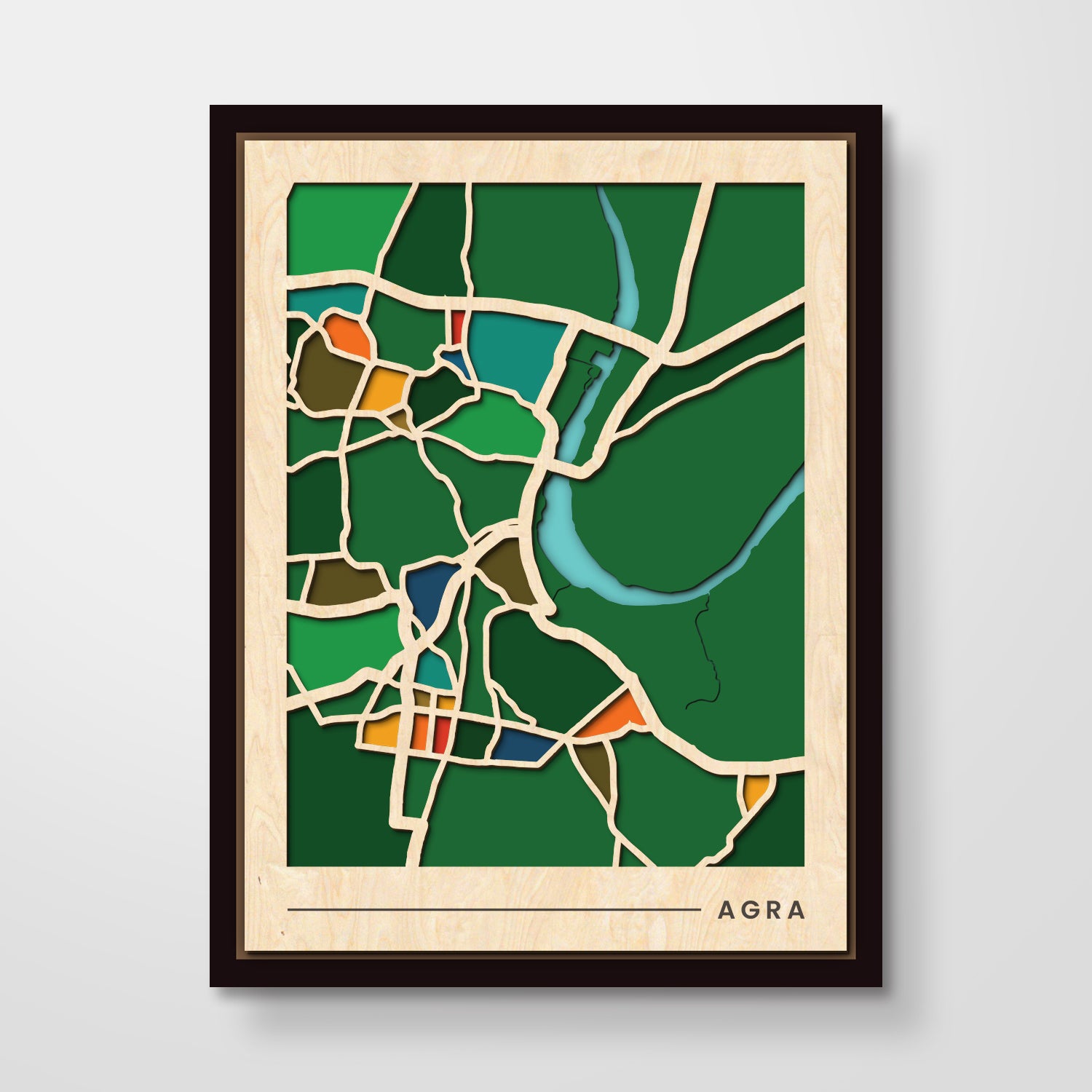 Wooden City Maps