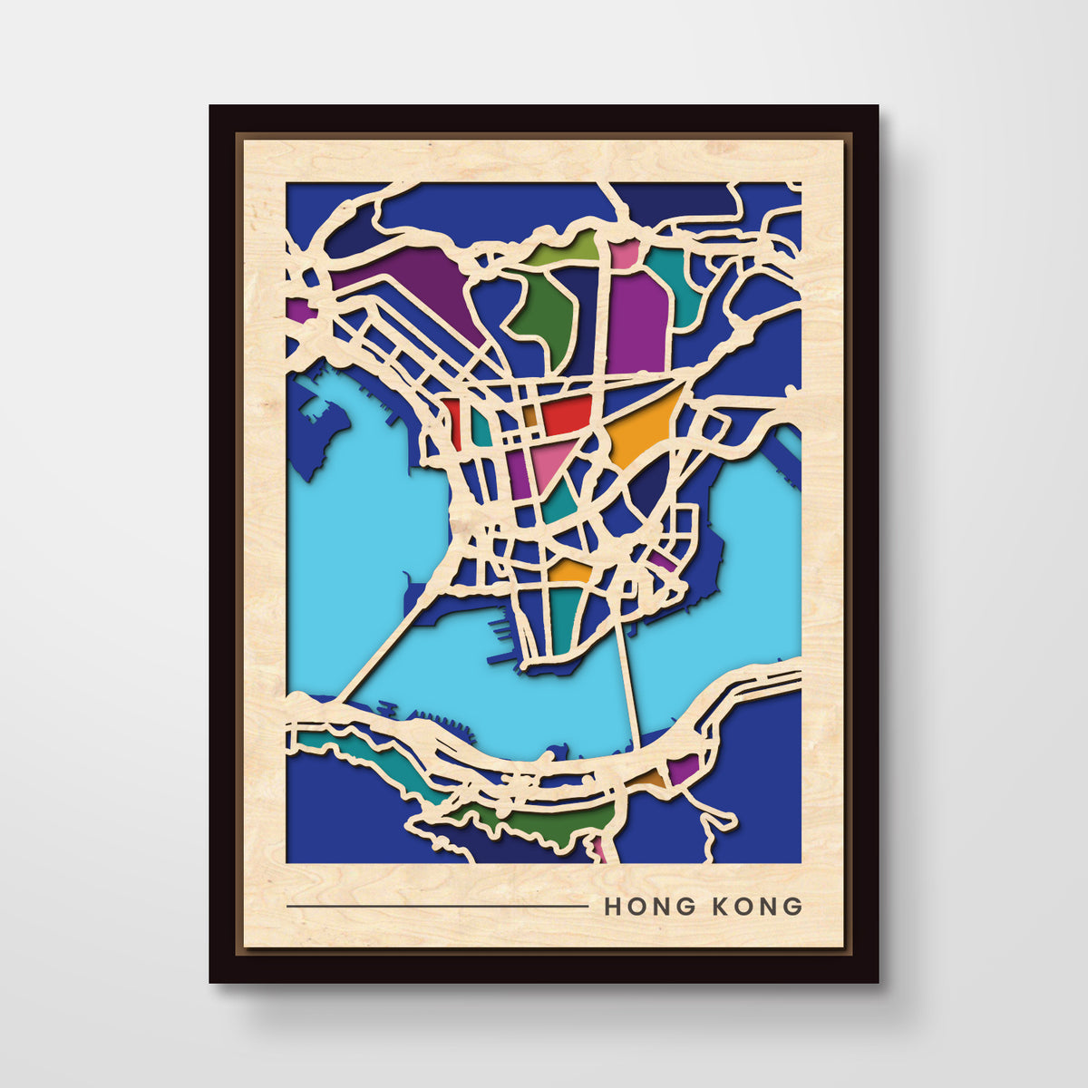 Wooden City Maps
