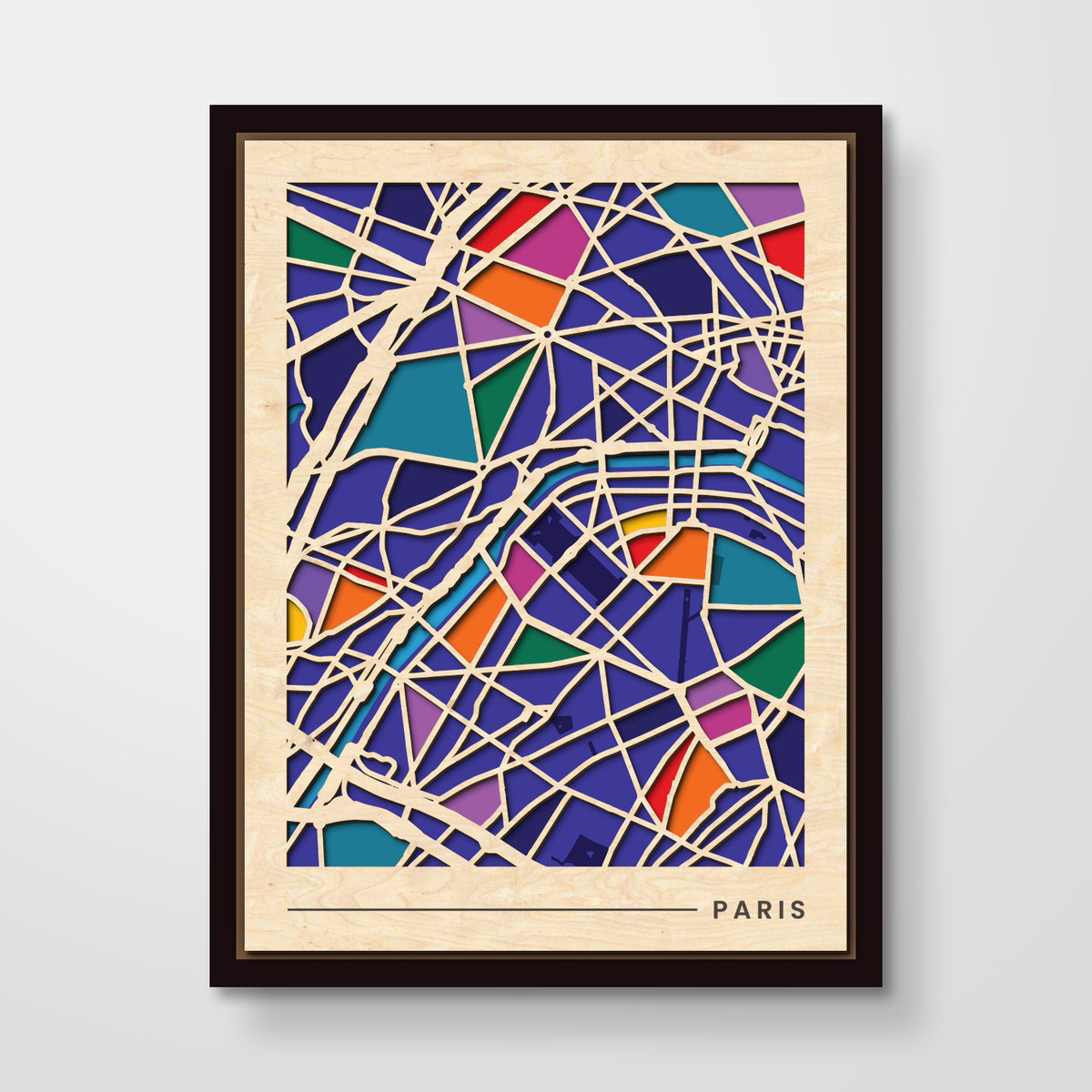 Wooden City Maps