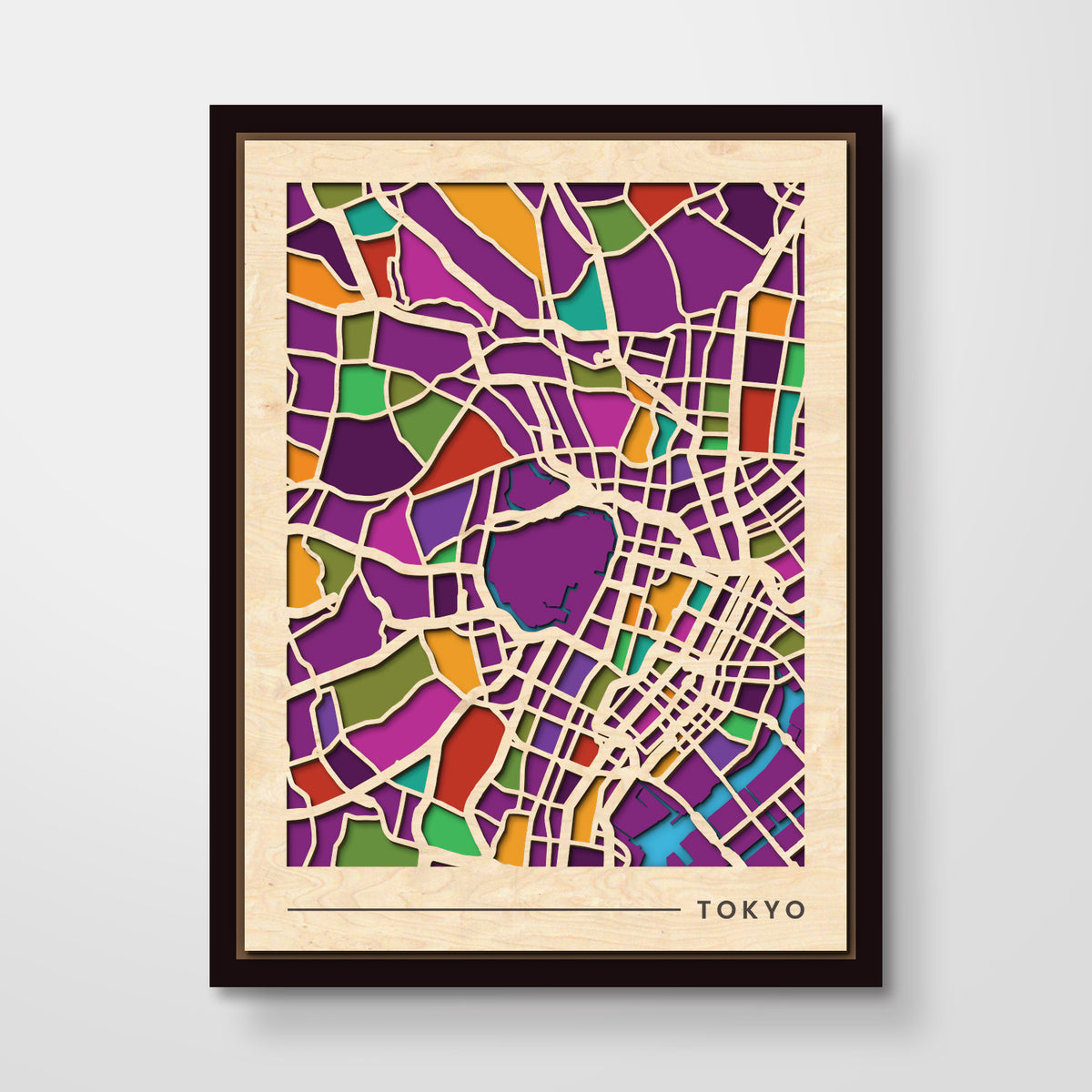 Wooden City Maps
