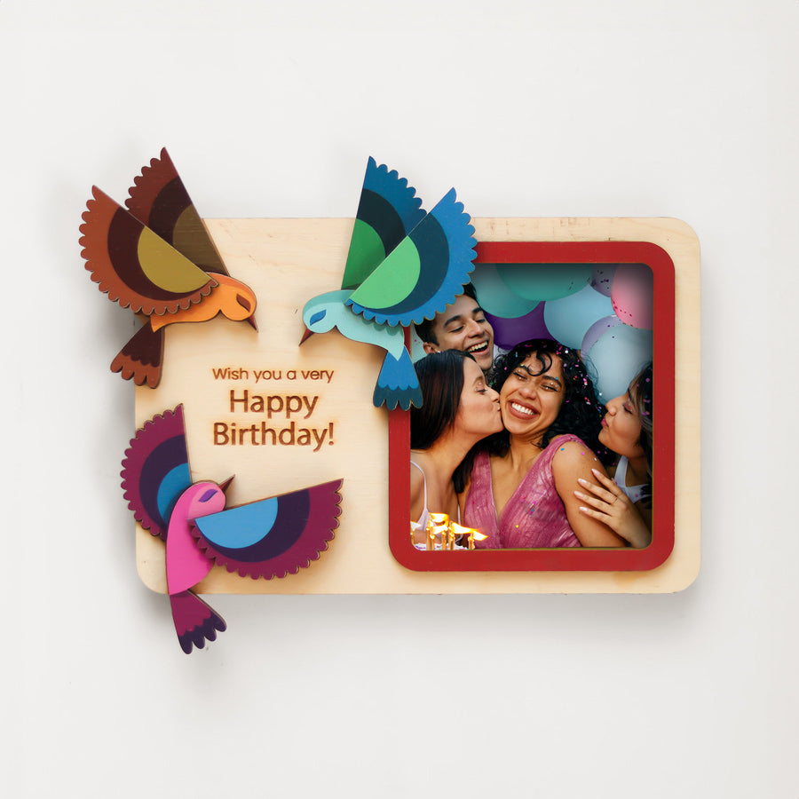 "Happy Birthday" Magnetic Frame