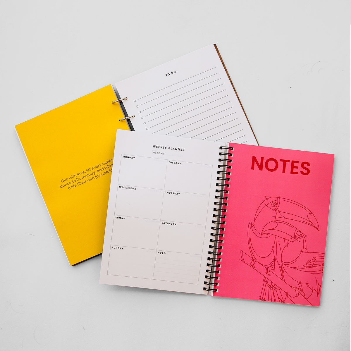 Love | Notebook with built-in Planner