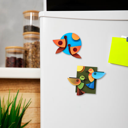 Flutter Fridge Magnets Bundle