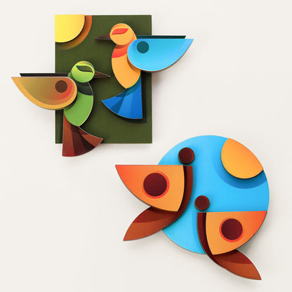 Flutter Fridge Magnets Bundle