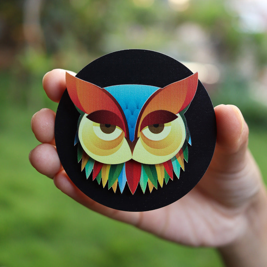 Owl Magnet