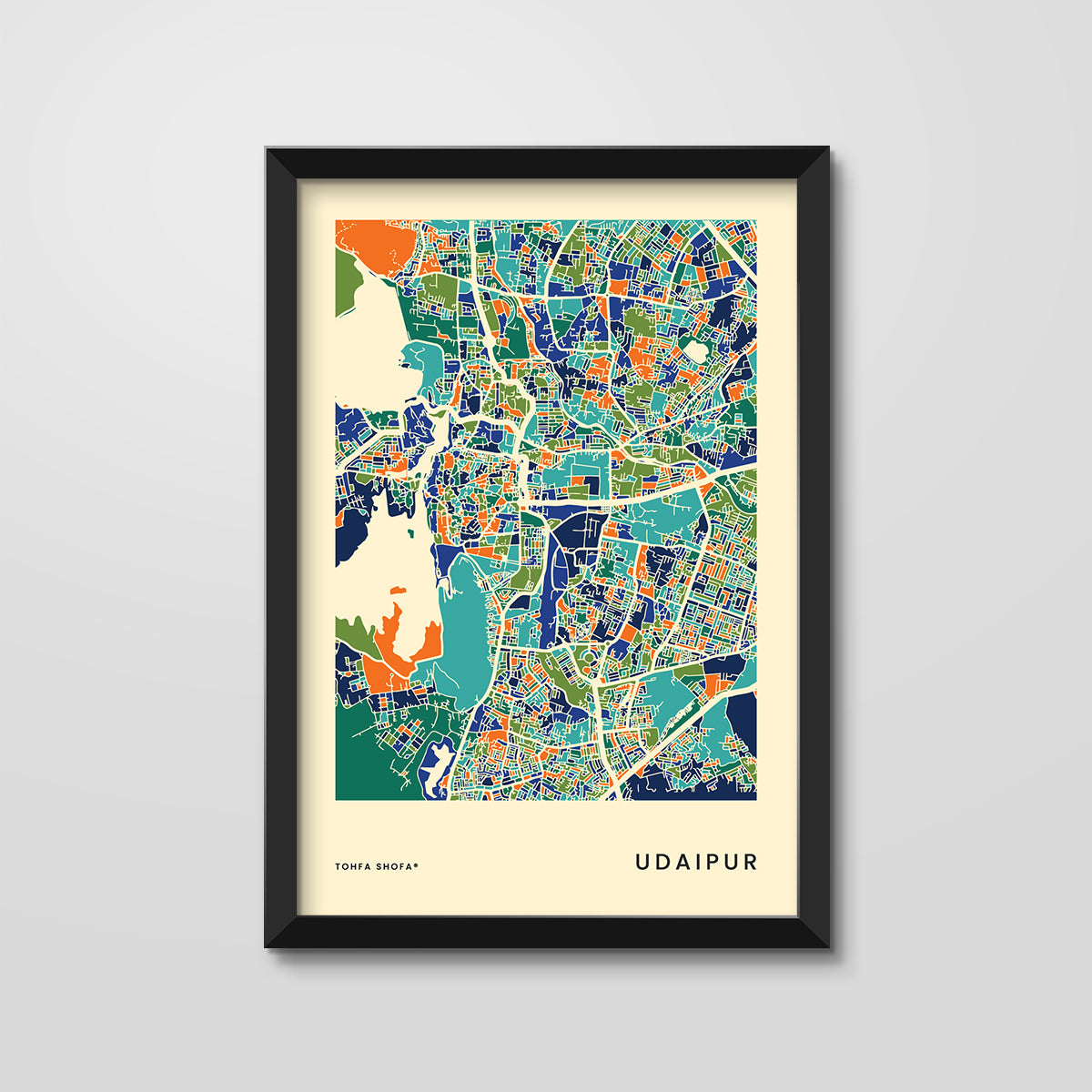 Framed City Prints