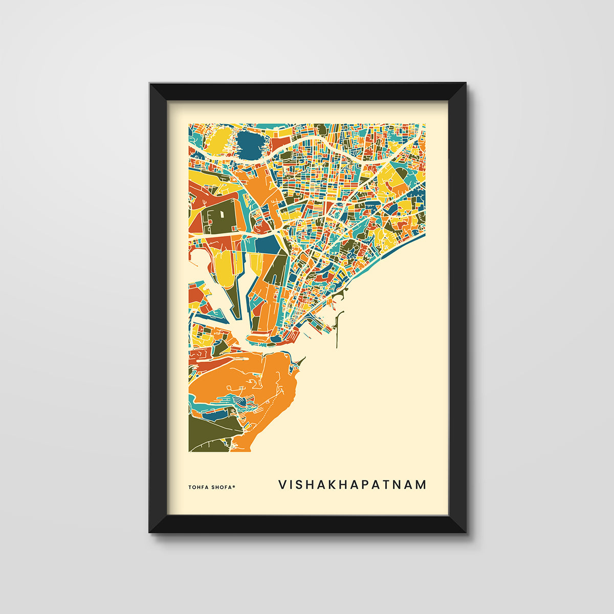 Framed City Prints