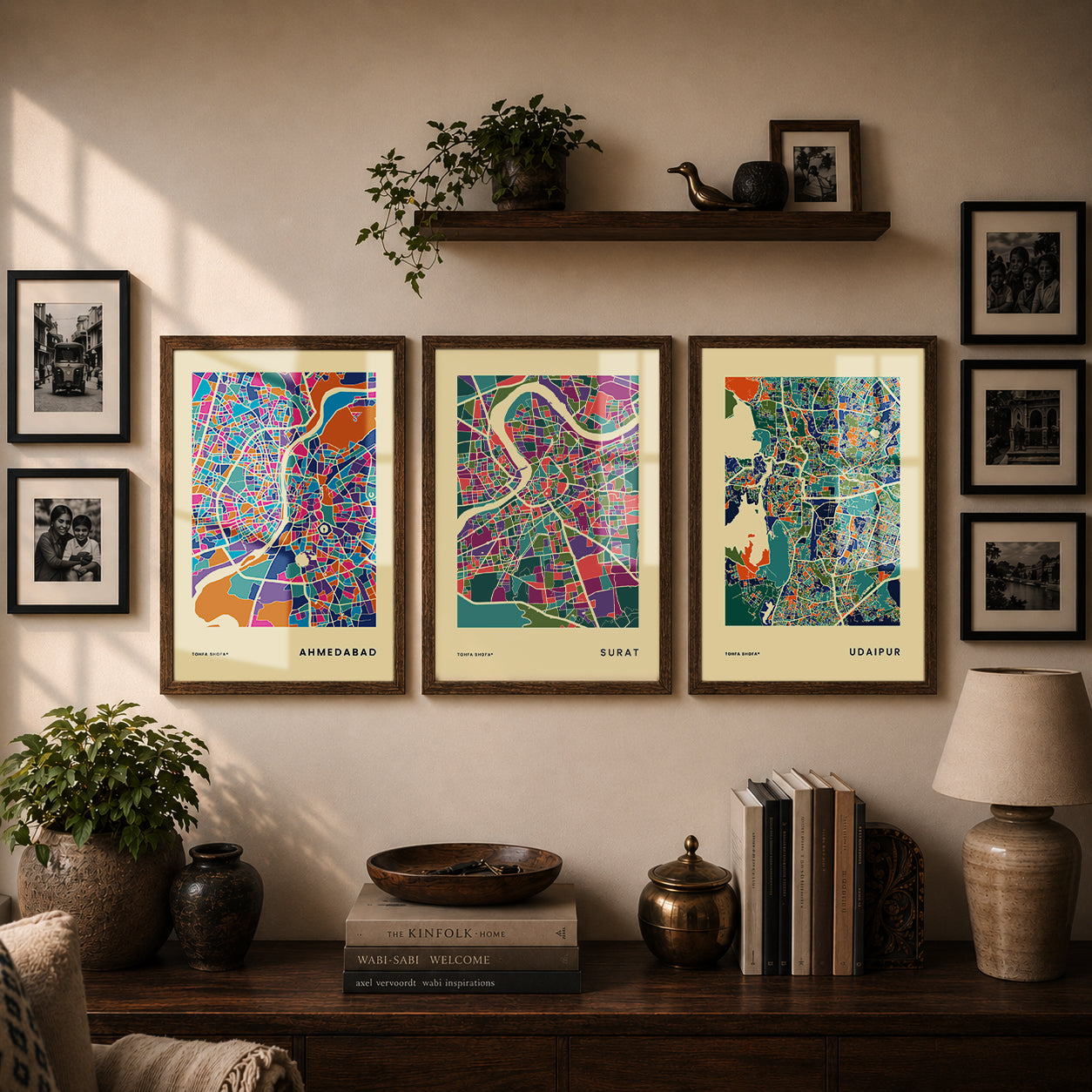 Framed City Prints